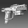 Halo: Reach - UNSC Weapon - M6X Multipistol