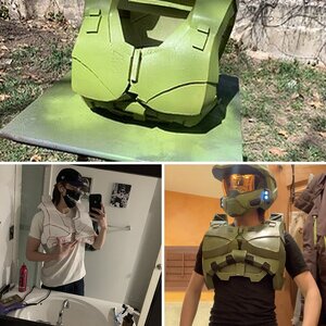 Foam Master Chief Suit progress (Infinite)