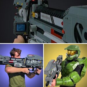 Lego Spartan Laser (Halo Reach)
