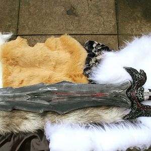Deadric great sword in Eva foam