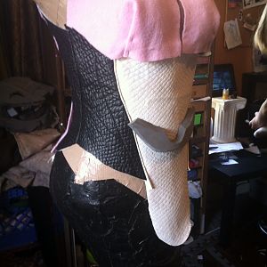 Bodysuit   WIP 3 - Starting to see the final product emerge!