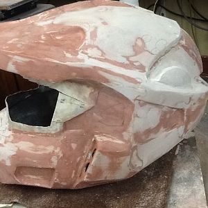Being new at this I used a lot of bondo. I kept wanting to change things. To make it look better.