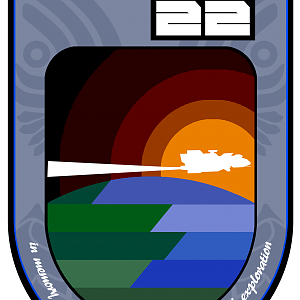 Gannick 22 - Mission patch remembering the 22 lives lost on the first research mission to Gannick 22. Vector version available upon request.