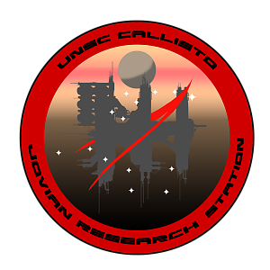 UNSC Callisto - Mission patch for workers stationed on the UNSC Callisto Orbital Research station. Vector version available upon request.