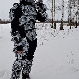 ODST Winter Assault Squad photoshoot