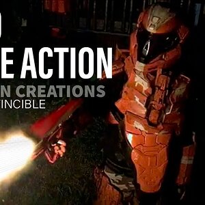 HALO Live Action * Skillet - Invincible * Kid 3D Printed Armor