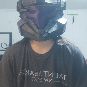 Purple Mask WarMaster Helm