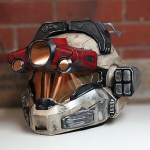 MK-v [b] Helmet cast