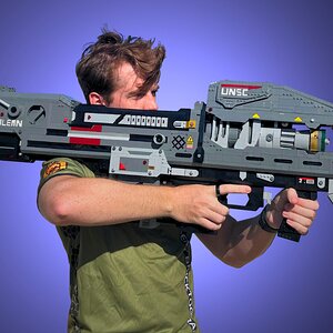 Lego Spartan Laser (Halo Reach)