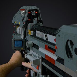 POV - Lego Spartan Laser (Halo Reach)