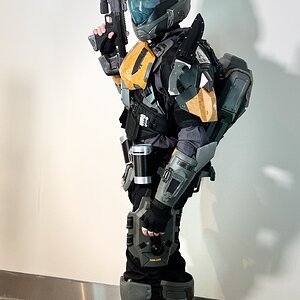 ODST "Scrapper" Full body 3/4 view