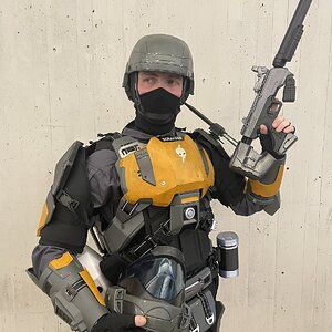 ODST "Scrapper torso view faceplate removed
