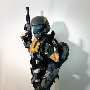 ODST "Scrapper" 3/4 view torso